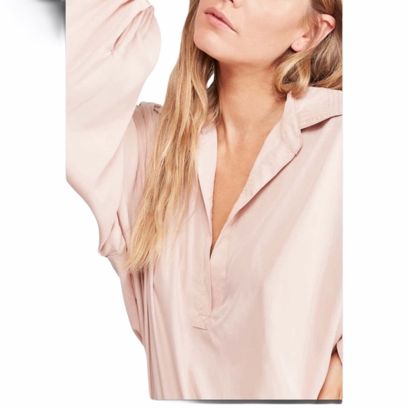 Free People Love Until Tomorrow Poet Blouse NWOT - Picture 4 of 6